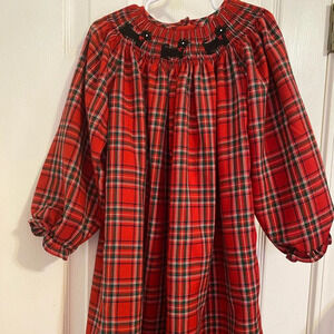 Lambs In Ivy Smocked Dress